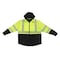 Radians Hi-Vis Rain Jacket, Ripstop, Class Type R Class 3 Hi-Vis Green, M SJ04-3SGR-M - alternate 2